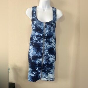 BEBE Tie dye bandage dress Size Small